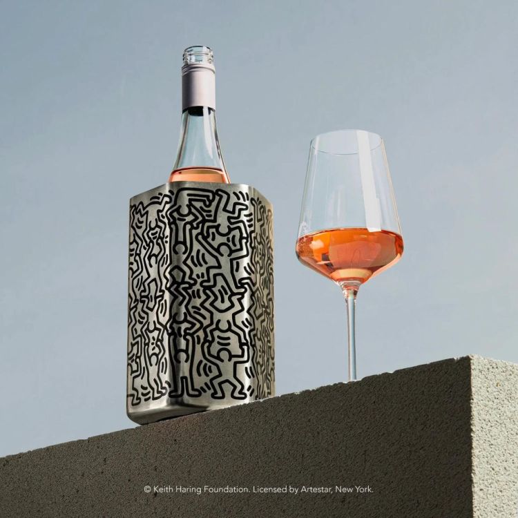 Vacu vin Rafraîchisseur à Vin x Keith Haring (Multi) - Panache (Koksijde)
