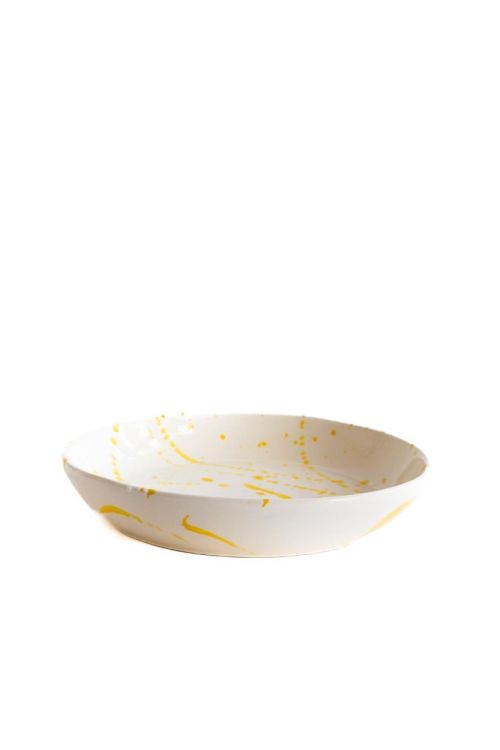 Val Pottery Festive Fusilli D 22 – H 4 (Yellow Blob) - Panache (Koksijde)