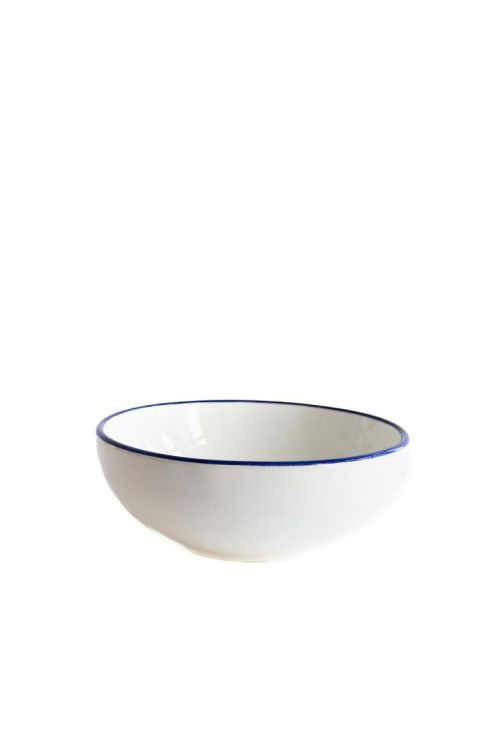 Val Pottery Yummy Yoghurt D 16,5 – H 6,5 (Cobalt Blue Line) - Panache (Koksijde)