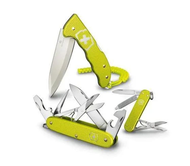 Victorinox Couteau de poche PIONEER X (Electric Yellow) - Panache (Koksijde)