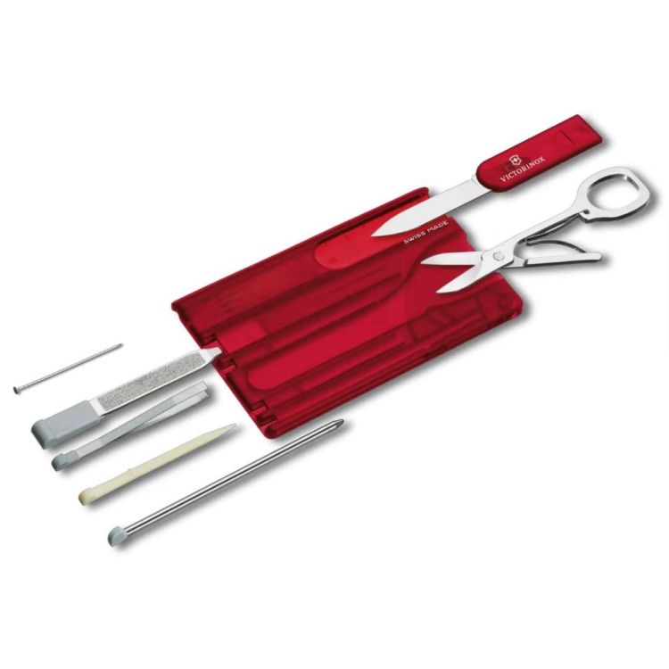 Victorinox Reisset Swiss Card (Red) - Panache (Koksijde)