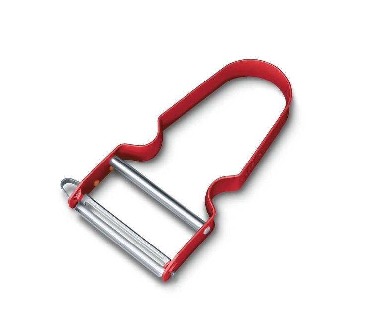 Victorinox REX peeler straight edge (Red) - Panache (Koksijde)