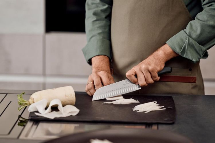 Victorinox Santoku Swiss Classic 17cm (Zwart) - Panache (Koksijde)