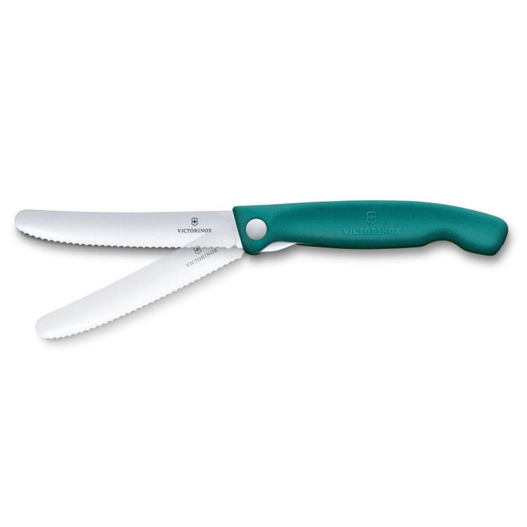 Victorinox Tomatenmes Picnic 11cm ronde top (Green) - Panache (Koksijde)