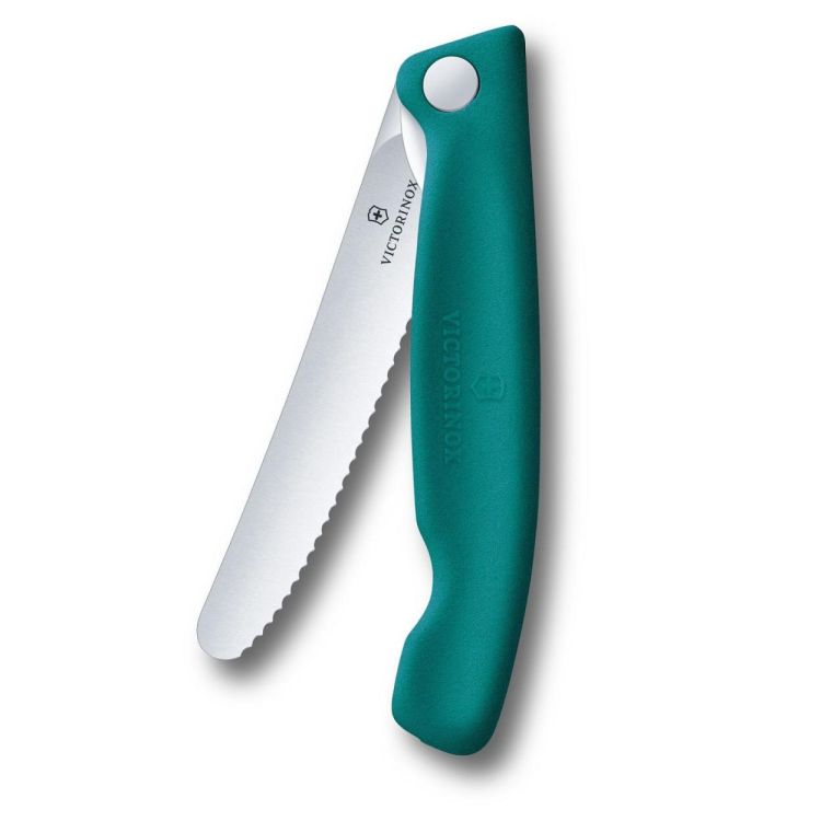 Victorinox Tomatenmes Picnic 11cm ronde top (Green) - Panache (Koksijde)