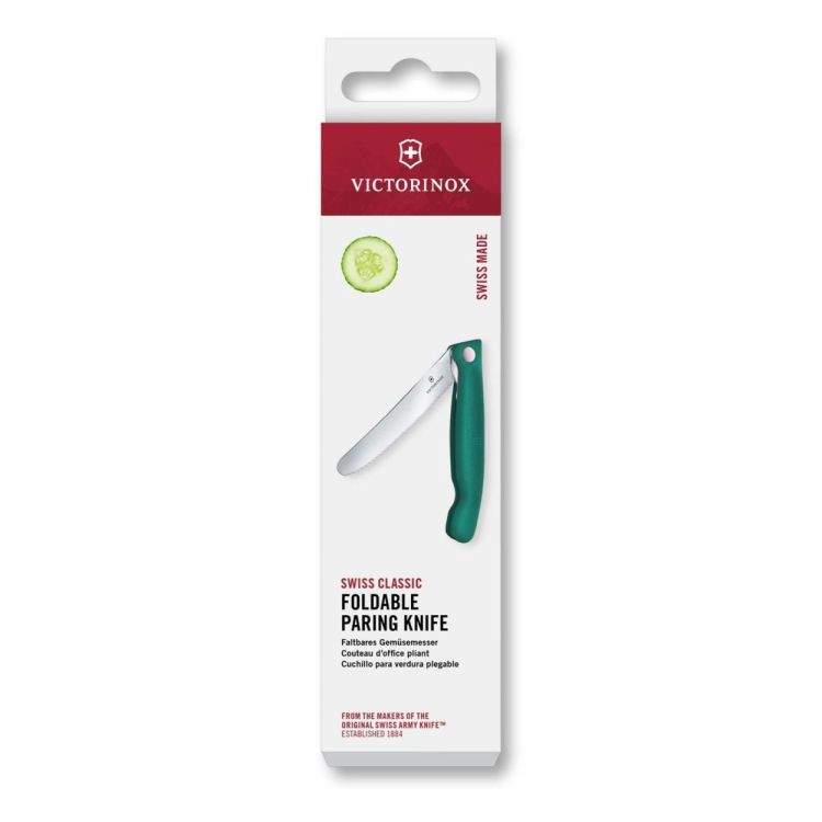 Victorinox Tomatenmes Picnic 11cm ronde top (Green) - Panache (Koksijde)