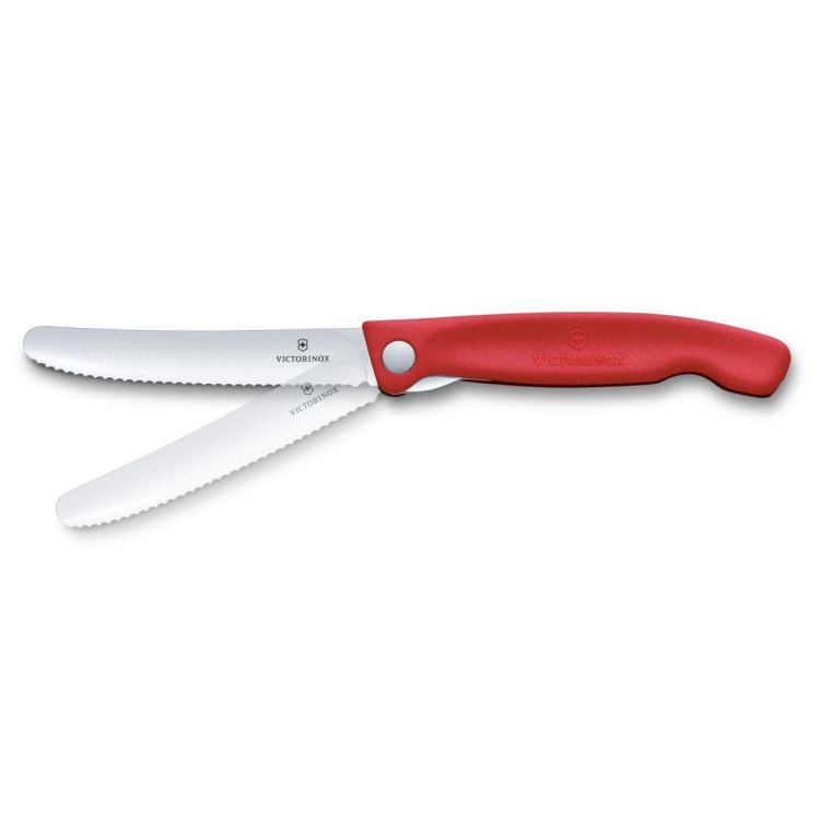 Victorinox Tomatenmes Picnic 11cm ronde top (Red) - Panache (Koksijde)