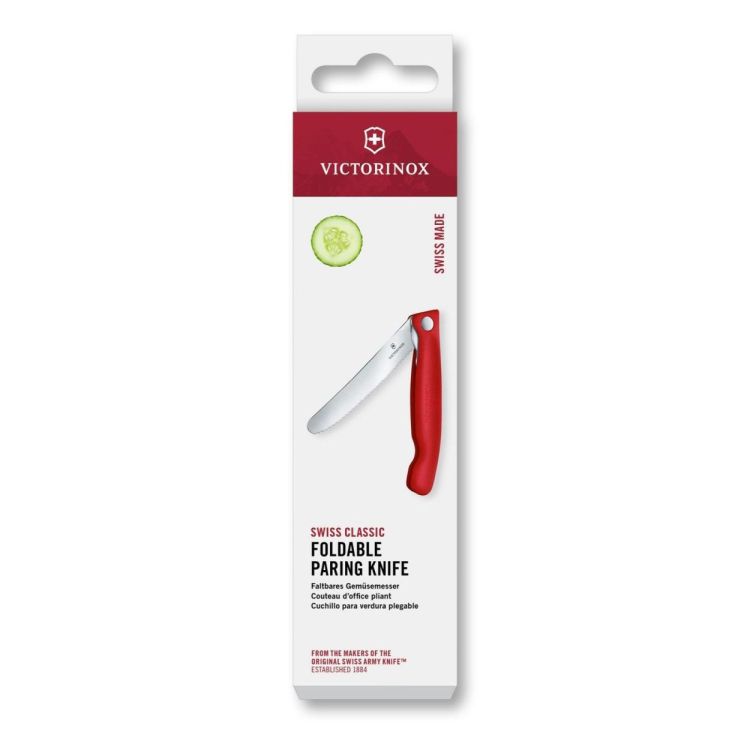 Victorinox Tomatenmes Picnic 11cm ronde top (Red) - Panache (Koksijde)