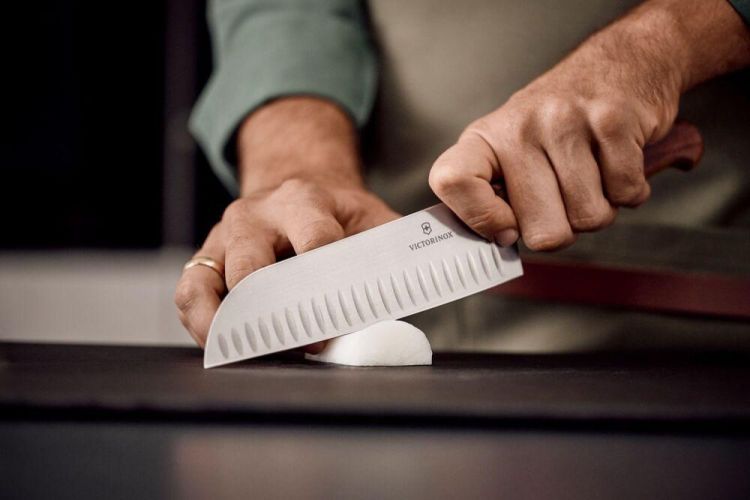 Victorinox Couteau Santoku en bois 17cm (Wood) - Panache (Koksijde)