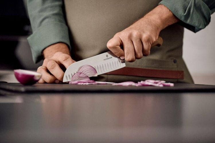 Victorinox Couteau Santoku en bois 17cm (Wood) - Panache (Koksijde)
