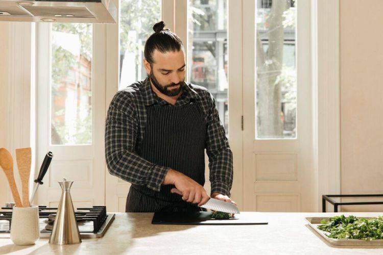 Victorinox Couteau Santoku en bois 17cm (Wood) - Panache (Koksijde)