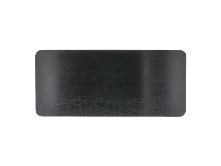 Villa Collection Desk 100x44.5x73cm eik Bast (Black) - Panache (Koksijde)