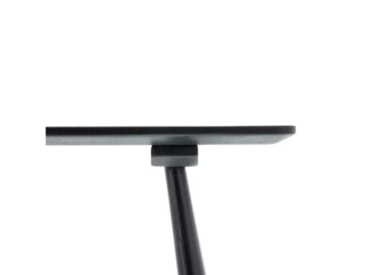 Villa Collection High stool 46.5x28x64cm eik Bast (Black) - Panache (Koksijde)