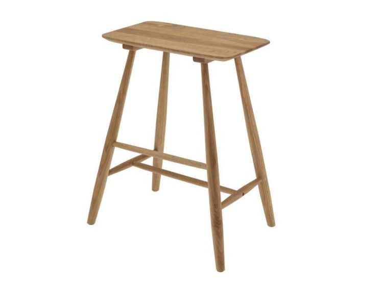 Villa Collection High stool 46.5x28x64cm eik (Eik) - Panache (Koksijde)