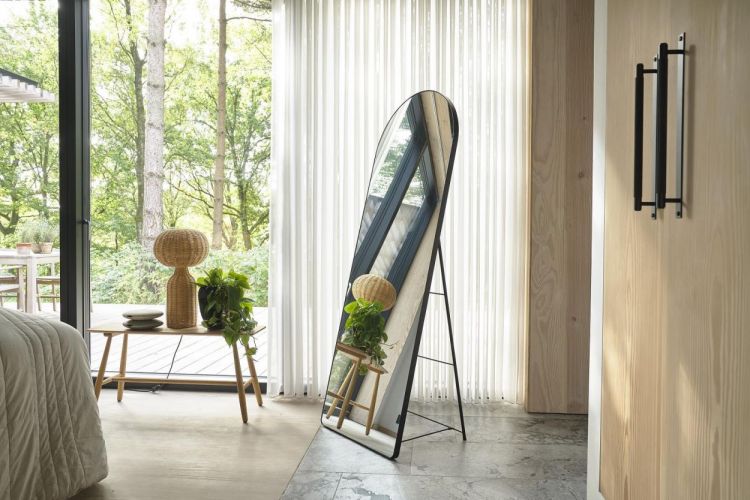 Villa Collection Staande spiegel Vasto 170x60cm metaal (Black) - Panache (Koksijde)