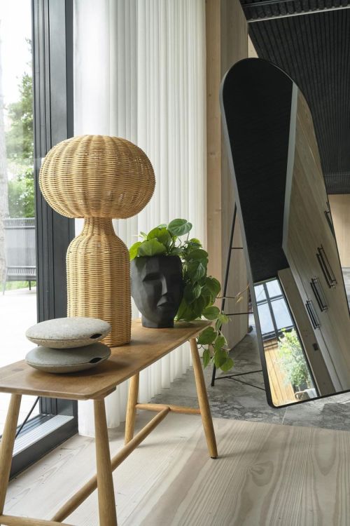 Villa Collection Staande spiegel Vasto 170x60cm metaal (Black) - Panache (Koksijde)