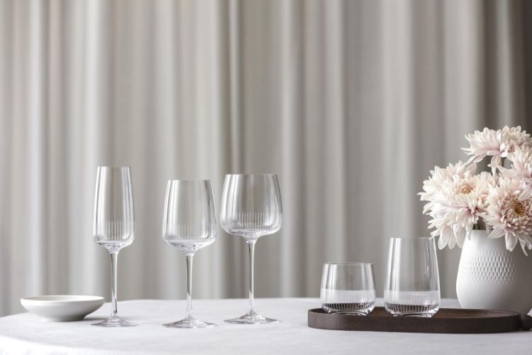 Villeroy & Boch Afina 4 Champagneglazen 120ml (Transparant) - Panache (Koksijde)