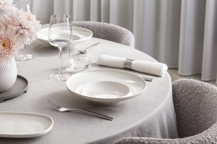 Villeroy & Boch Afina Diep bord 25cm 300ml (Wit) - Panache (Koksijde)