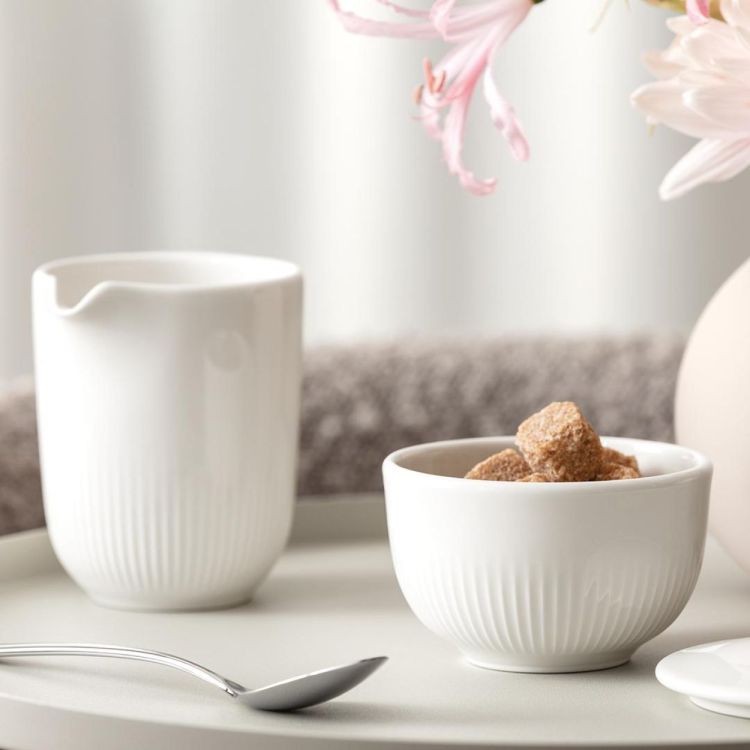 Villeroy & Boch Afina Suikerpotje 90ml (Wit) - Panache (Koksijde)