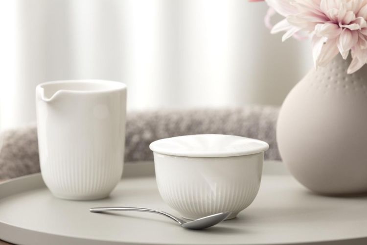 Villeroy & Boch Afina Suikerpotje 90ml (Wit) - Panache (Koksijde)