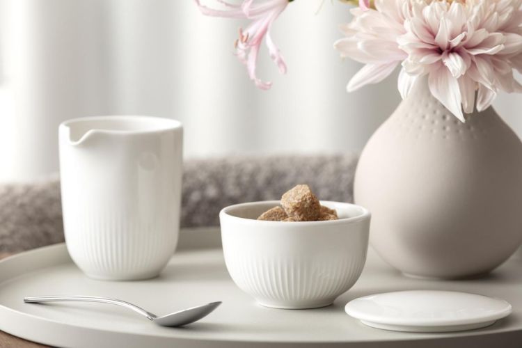 Villeroy & Boch Afina Suikerpotje 90ml (Wit) - Panache (Koksijde)