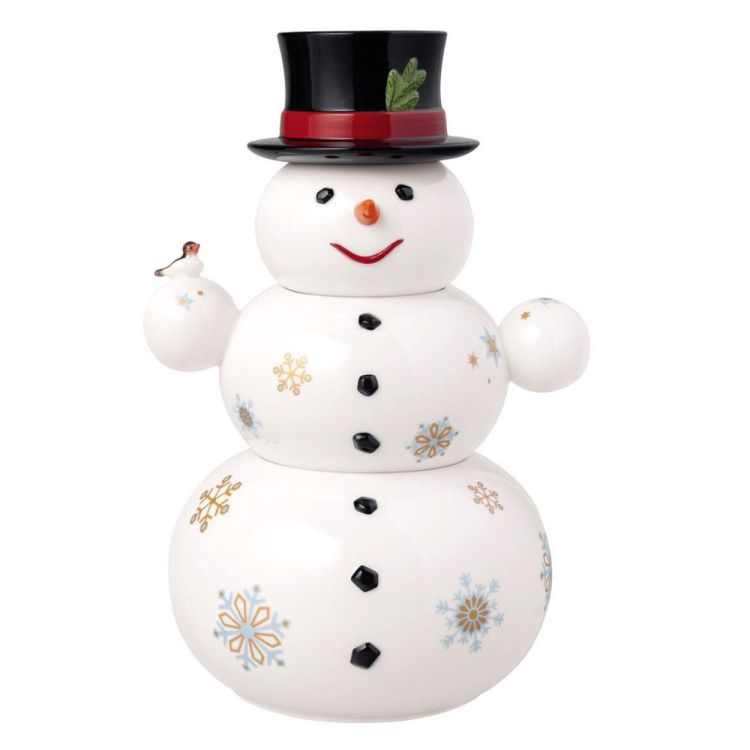 Villeroy & Boch Christmas Toys boîte bonhomme de neige () - Panache (Koksijde)