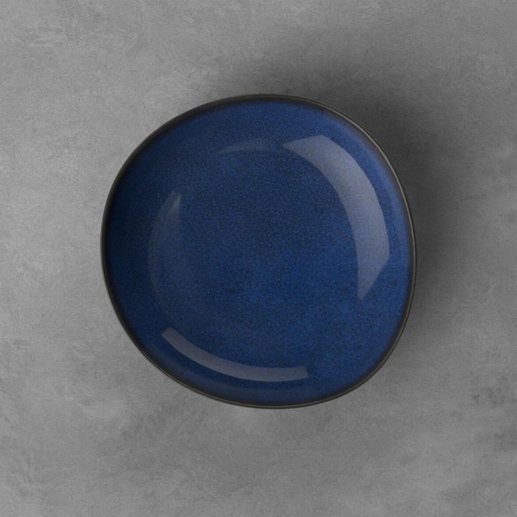 Villeroy & Boch Lave Bleu petite coupe plate (Blauw) - Panache (Koksijde)