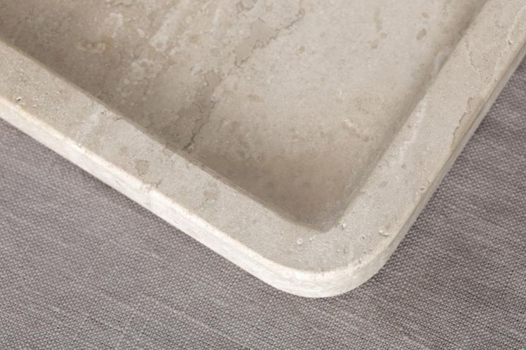Villeroy & Boch Manufacture Travertine Dienblad 25.5cm rechthoekig (Naturel) - Panache (Koksijde)
