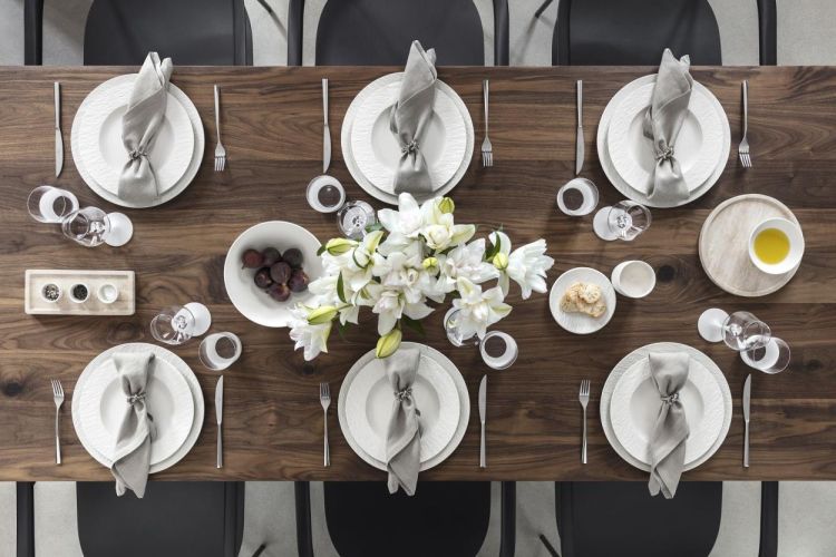 Villeroy & Boch Manufacture Travertine Dienblad 25.5cm rechthoekig (Naturel) - Panache (Koksijde)