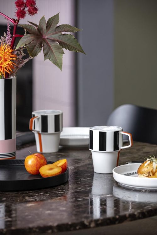 Villeroy & Boch Memphis Beker met oor 320ml (Zwart) - Panache (Koksijde)