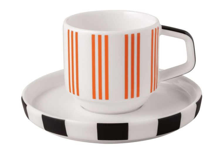 Villeroy & Boch Memphis Ondertas voor Espressotas 12cm (Zwart) - Panache (Koksijde)