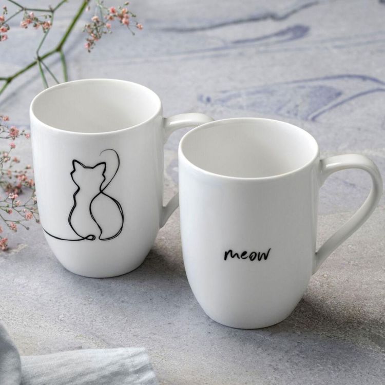 Villeroy & Boch Mug Cat 2st. () - Panache (Koksijde)