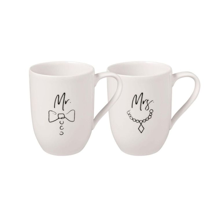 Villeroy & Boch Mug Mr and Mrs 2st. () - Panache (Koksijde)