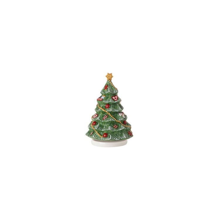 Villeroy & Boch Nostalgic Melody Kerstboom draaiend (Groen) - Panache (Koksijde)