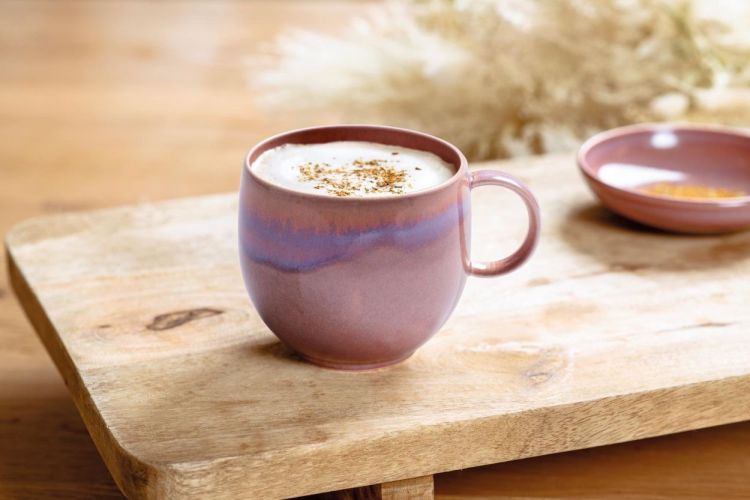 Villeroy & Boch Perlemor Beker met oor 290ml (Coral) - Panache (Koksijde)