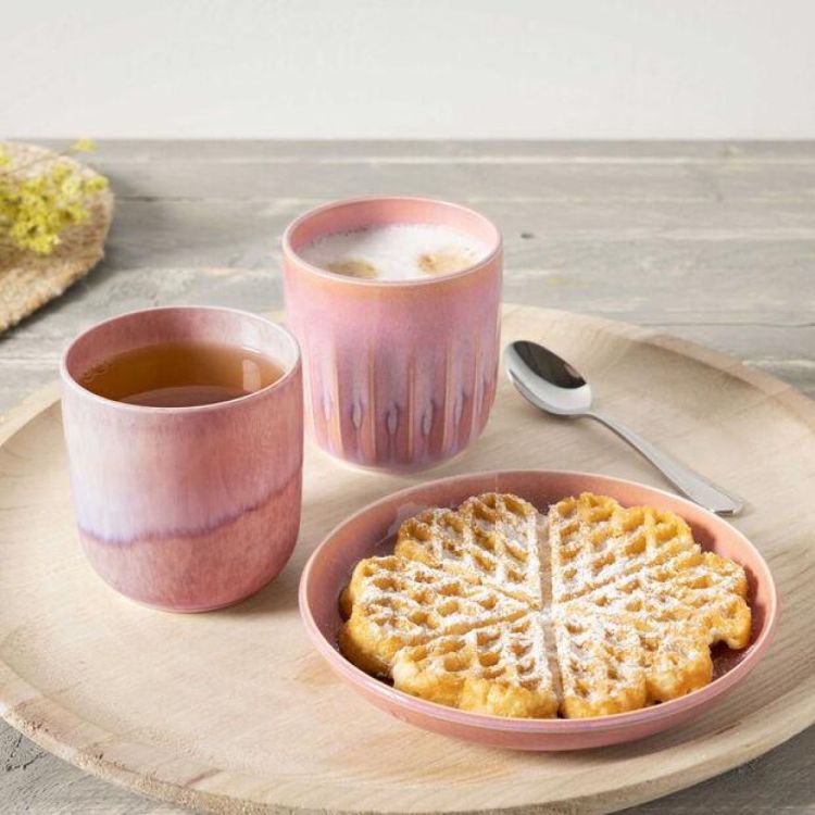 Villeroy & Boch Perlemor mug set 2pièces (Coral) - Panache (Koksijde)