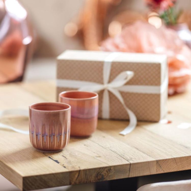 Villeroy & Boch Perlemor Set 2 bekers 290ml (Coral) - Panache (Koksijde)