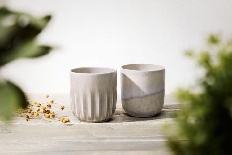 Villeroy & Boch Perlemor Set 2 bekers 290ml (Sand) - Panache (Koksijde)