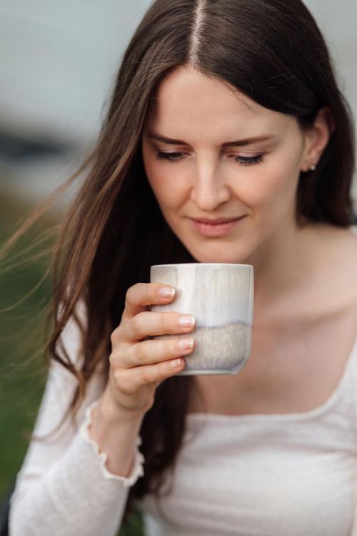 Villeroy & Boch Perlemor Set 2 bekers 290ml (Sand) - Panache (Koksijde)