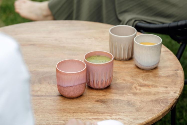 Villeroy & Boch Perlemor Set 2 bekers 290ml (Sand) - Panache (Koksijde)