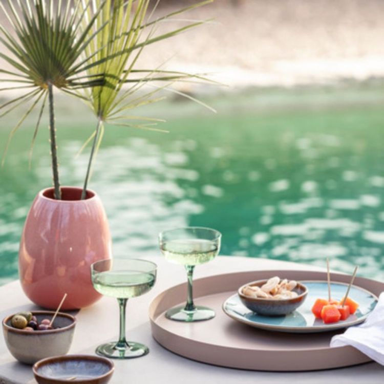 Villeroy & Boch Perlemor Vaas Drop groot (Coral) - Panache (Koksijde)