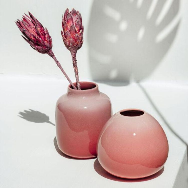 Villeroy & Boch Perlemor vase Nek petit (Coral) - Panache (Koksijde)