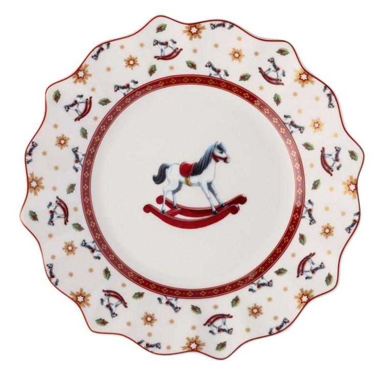 Villeroy & Boch Toy's Delight 4 Ontbijtborden Jubileum 24cm (Wit) - Panache (Koksijde)