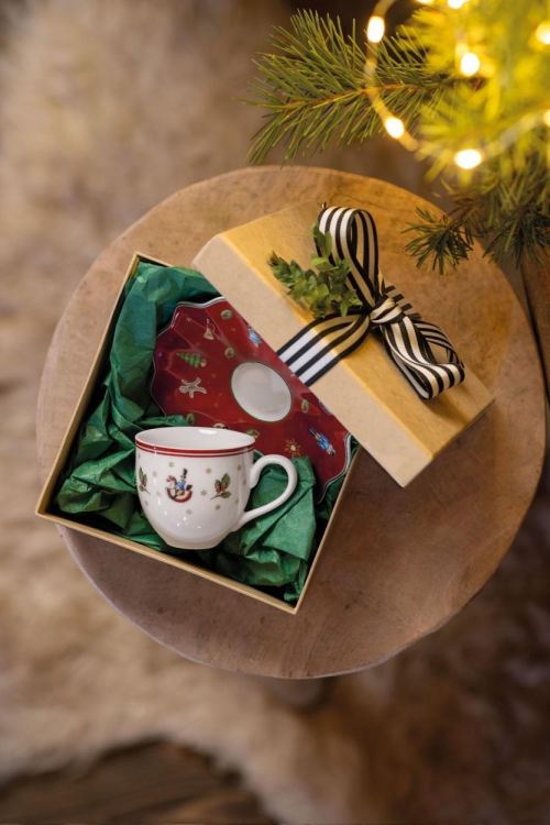 Villeroy & Boch Toy's Delight Espressoschotel (Rood) - Panache (Koksijde)
