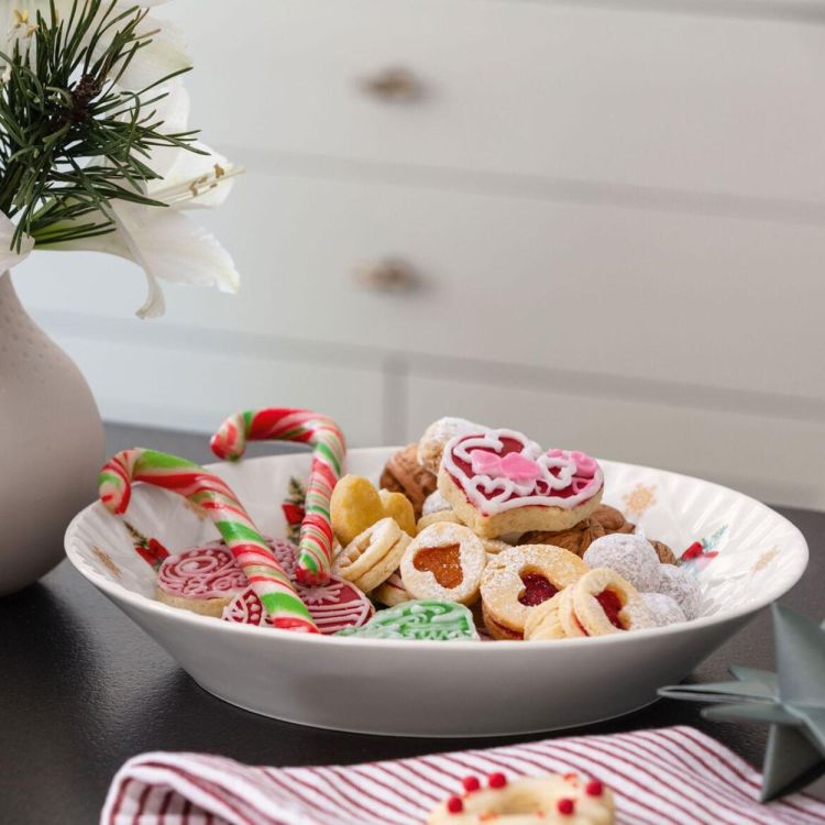 Villeroy & Boch Toy's Delight Schaal groot, sneeuwpop maken 25cm () - Panache (Koksijde)