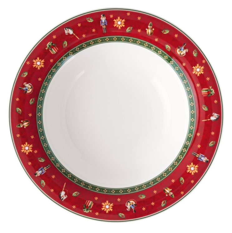 Villeroy & Boch Toy's Delight Specials Diep bord 23cm rood (Rood) - Panache (Koksijde)