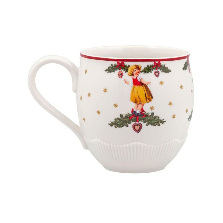 Villeroy & Boch Toy's Fantasy Beker Jumbo kinderen dansen 450ml (Wit) - Panache (Koksijde)