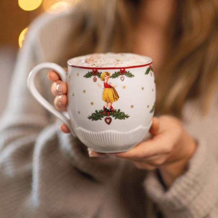 Villeroy & Boch Toy's Fantasy Beker Jumbo kinderen dansen 450ml (Wit) - Panache (Koksijde)