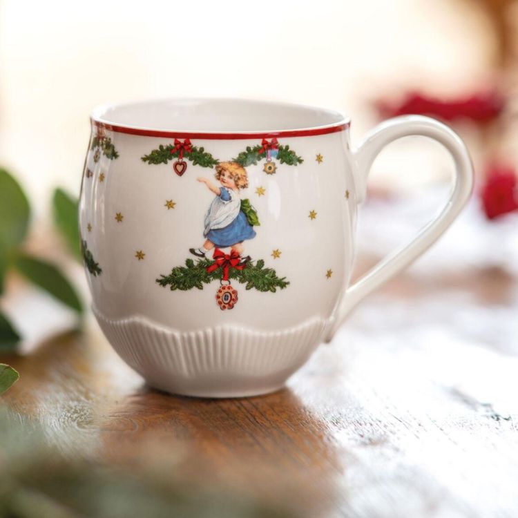 Villeroy & Boch Toy's Fantasy Beker Jumbo kinderen dansen 450ml (Wit) - Panache (Koksijde)