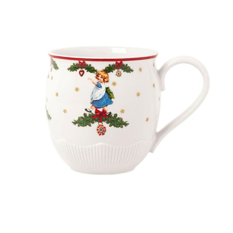 Villeroy & Boch Toy's Fantasy Beker Jumbo, kinderen dansen 450ml (Wit) - Panache (Koksijde)